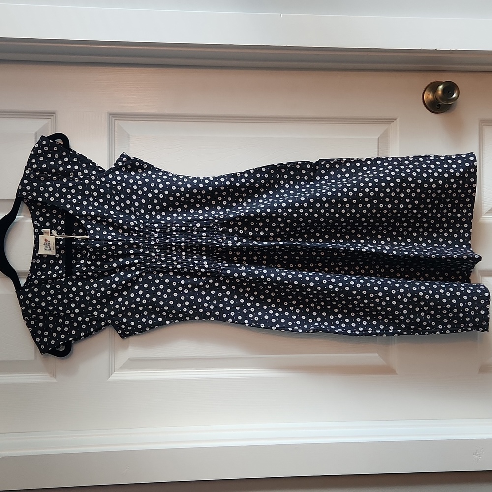 Mata Traders Artsy Traveler Dress in Black Dots